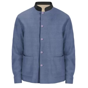 Caccioppoli Leisure Style Mandarin Collar (J540159)